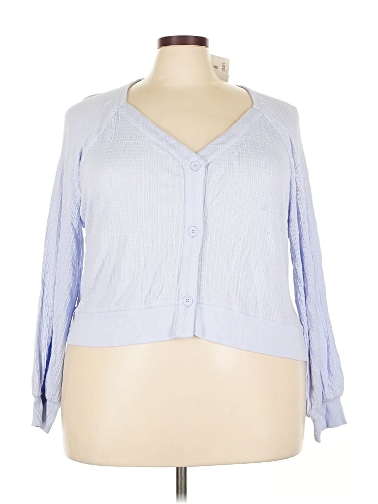 Pre-owned True Craft Cardigan Sweater In Blue