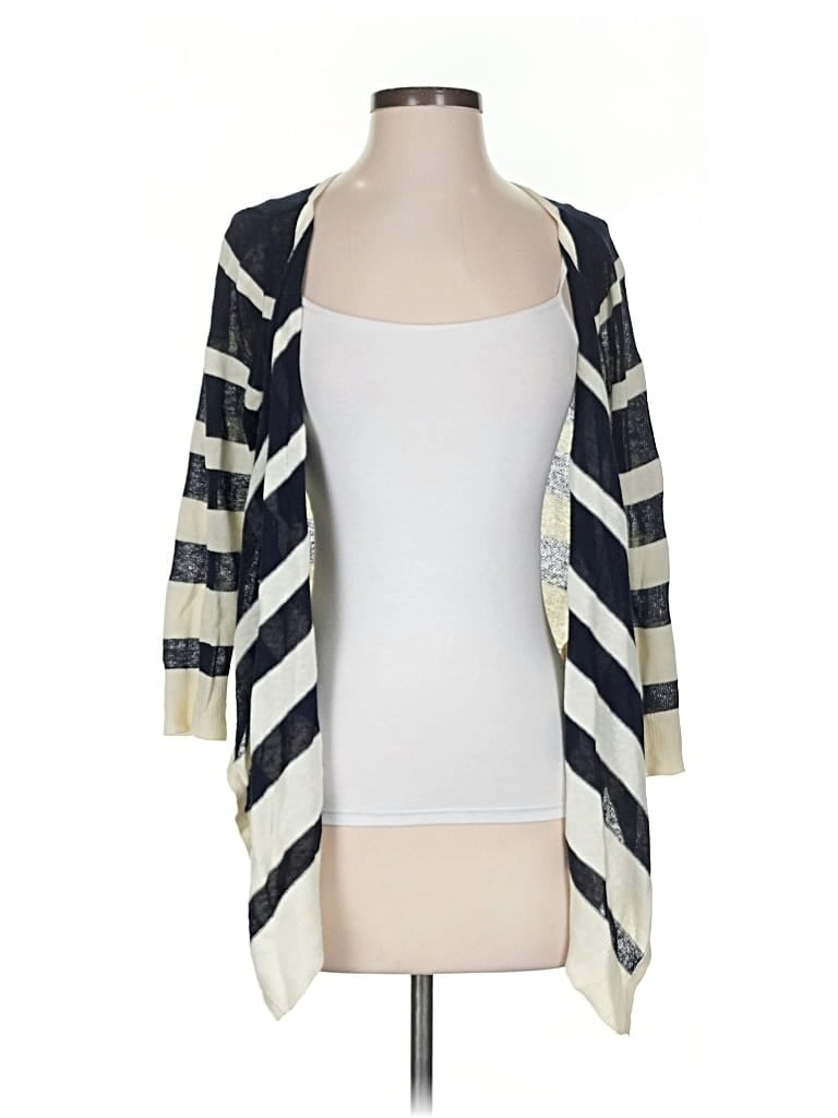 MOTH Pre-owned Cardigan Sweater In White