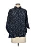 Gerard Darel Polka Dots Blue 3/4 Sleeve Blouse Size 4 (36) - photo 1
