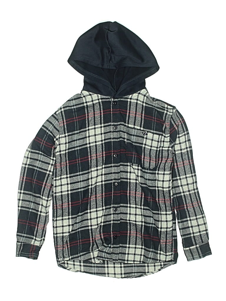 TONY HAWK Pre-owned Kids' Long Sleeve Top Green Cowl Neck Tops