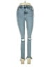 Topshop Hearts Blue Jeans Size 26 waist - photo 1