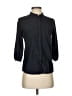 MNG Suit Black 3/4 Sleeve Blouse Size 4 - photo 1