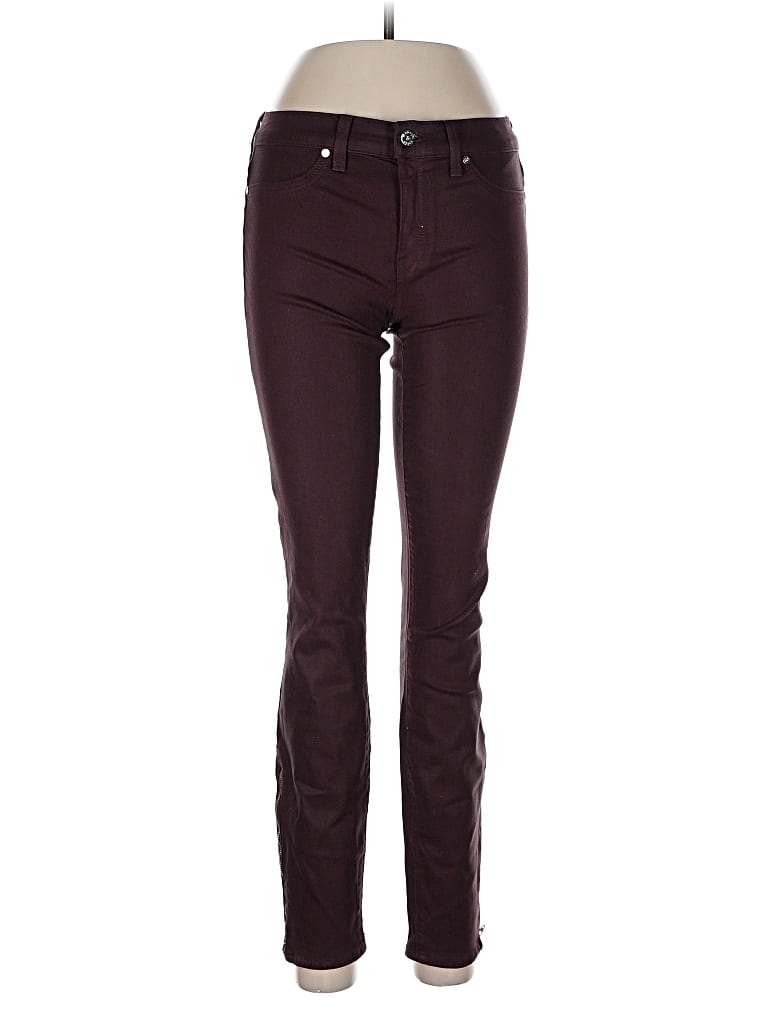 Pre-owned Henry & Belle Jeans In Burgundy