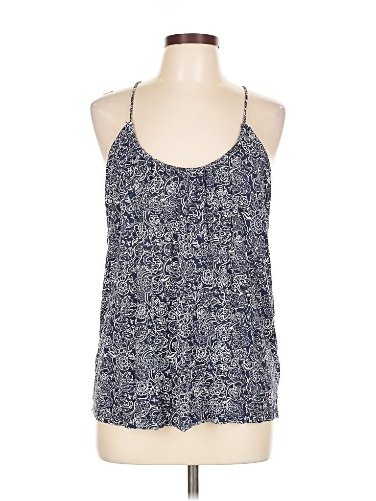 Pre-owned Old Navy Sleeveless Blouse In Blue