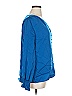 Unbranded 100% Polyester Blue Long Sleeve Blouse Size XL - photo 4