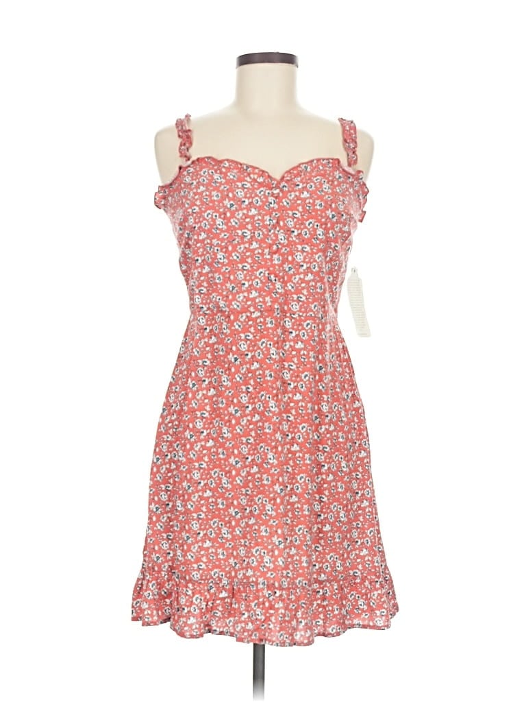 Pre-owned Band Of Gypsies Casual Dress In Red