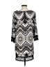 Alfani Chevron-herringbone Silver Casual Dress Size P (petite) - photo 2