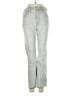 Madewell Houndstooth Gray Jeans Size 26 waist - photo 1
