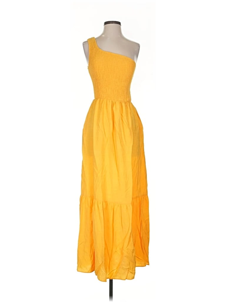 Click to view more detailed imagery on our partner's website Pre-owned Nine West Cocktail Dress In Yellow