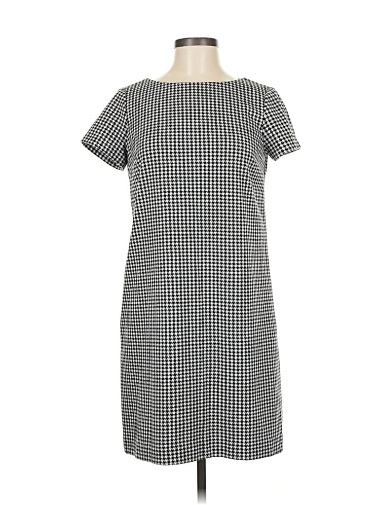Pre-owned Brooks Brothers 346 Casual Dress In Gray