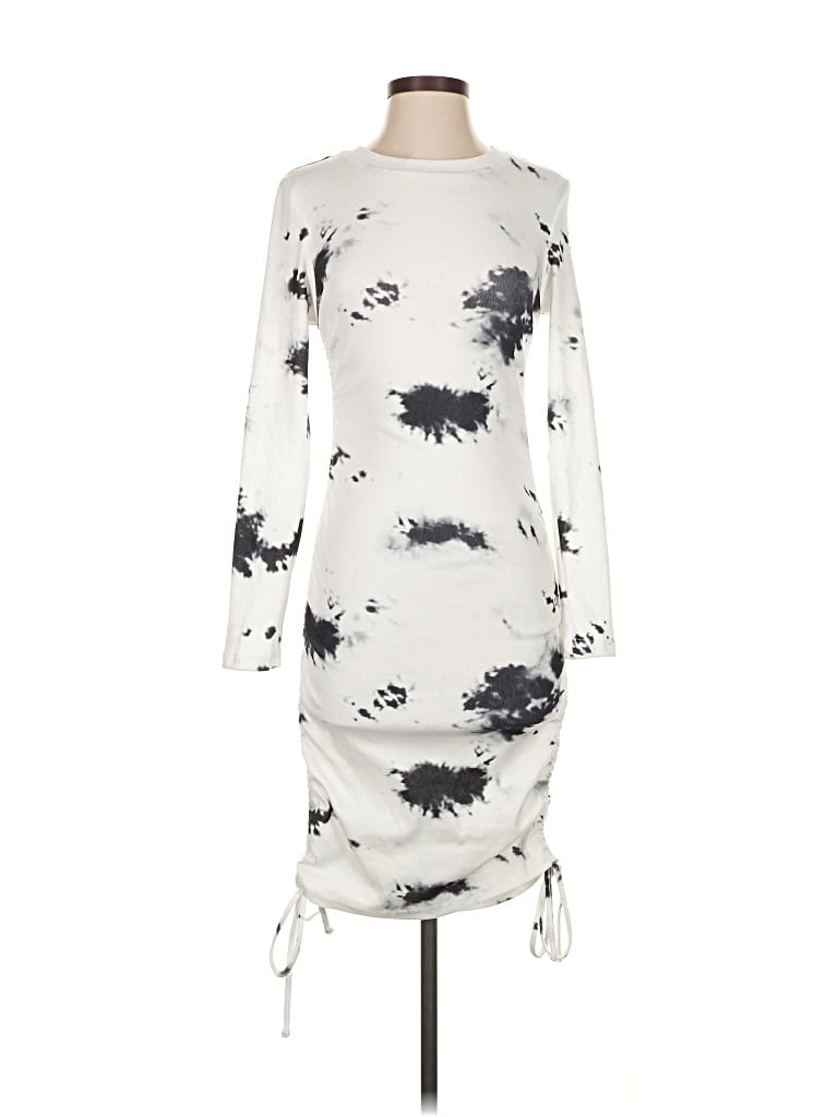 Pre-owned Lioness Casual Dress In White