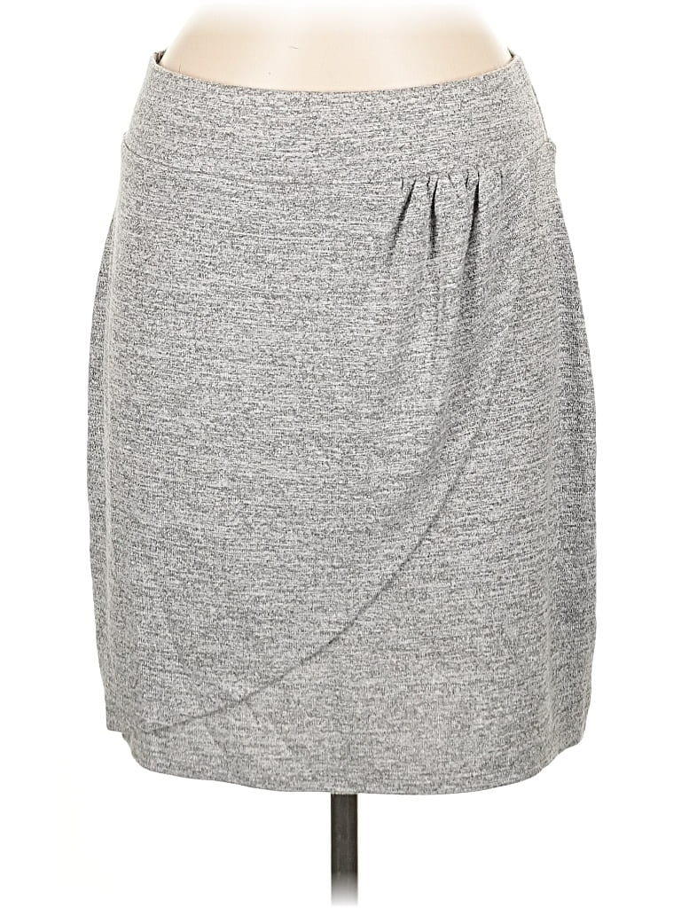 Pre-owned Gap Casual Skirt In Gray