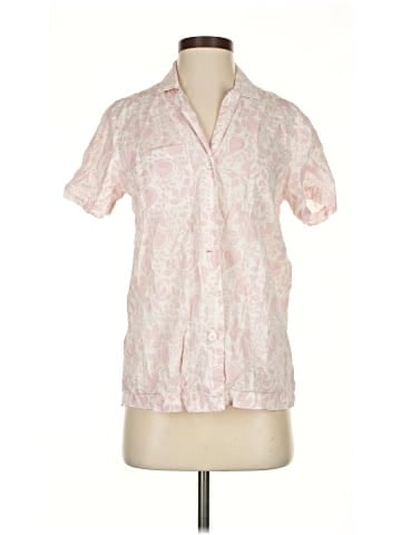Derek Rose Short Sleeve Blouse (view 1)