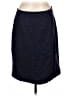Talbots Chevron-herringbone Blue Casual Skirt Size 12 - photo 1