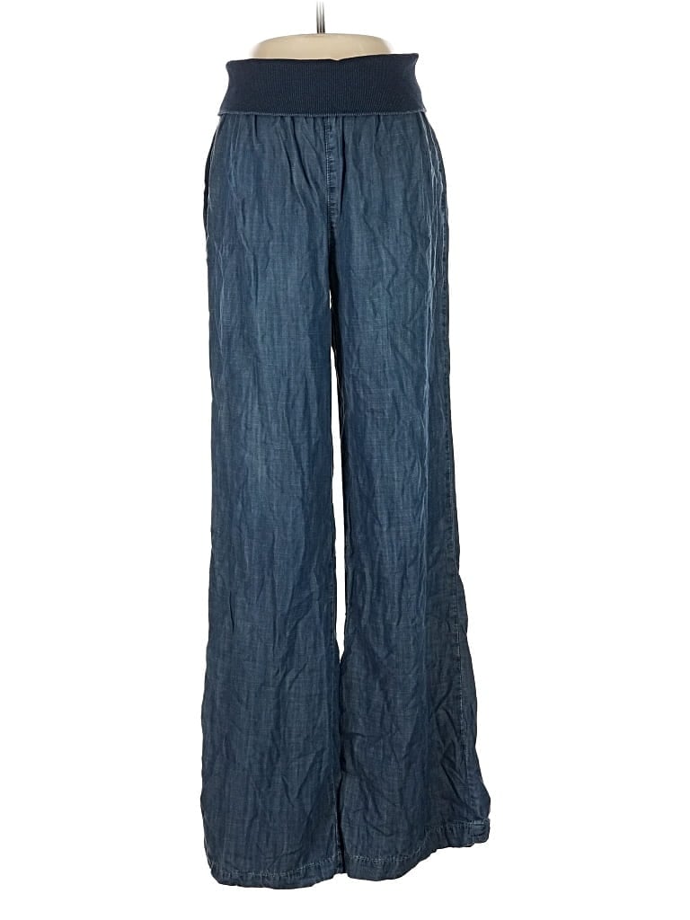 Pre-owned Elevenses Casual Pants In Blue
