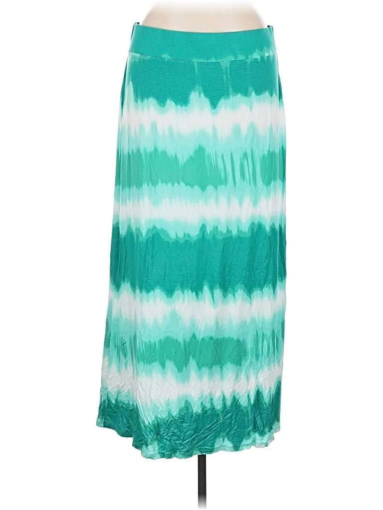 Pre-owned A.n.a. A New Approach Casual Skirt In Blue