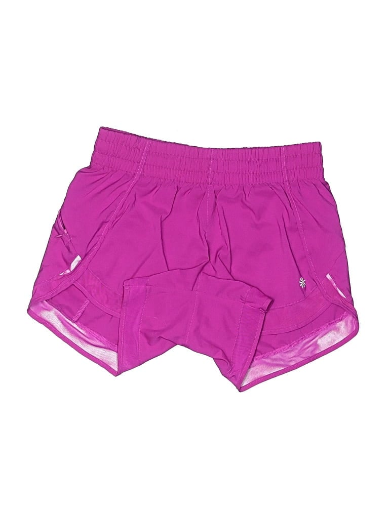 Pre-owned Athleta Athletic Shorts In Purple