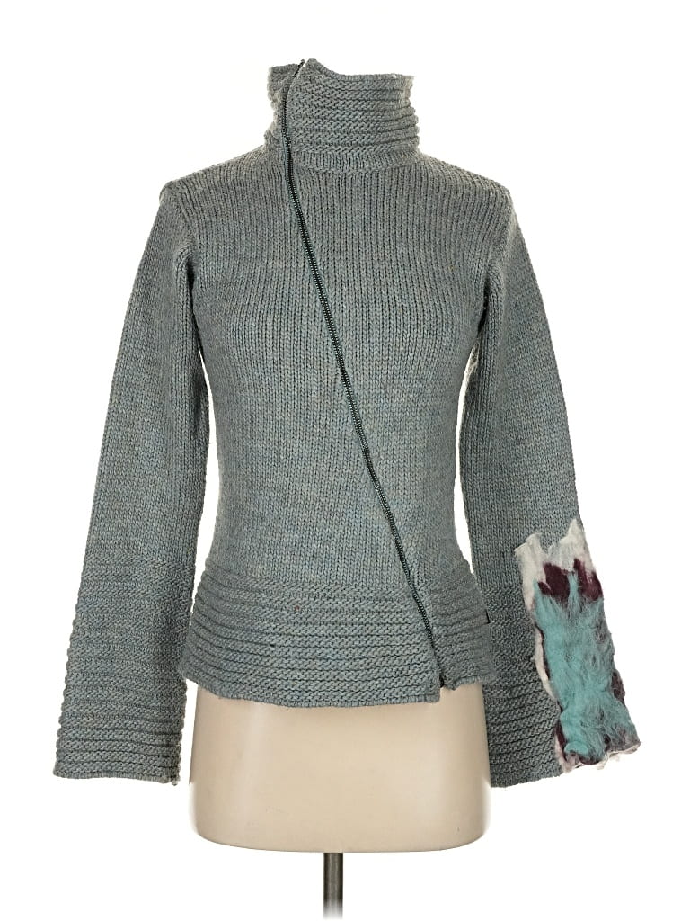 Pre-owned Just Cavalli Cardigan Sweater In Blue