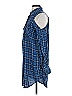 Billy T 100% Lyocell Blue Sleeveless Button-Down Shirt Size XS - photo 5