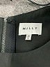 Milly Stripes Black Cocktail Dress Size 6 - photo 6