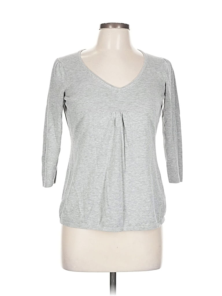 Pre-owned Banana Republic Cardigan Sweater In Gray