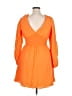 Copper Key Orange Cocktail Dress Size XL - photo 2