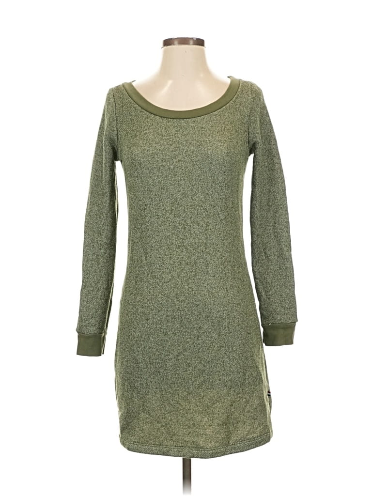 Pre-owned Sol Angeles Casual Dress In Green