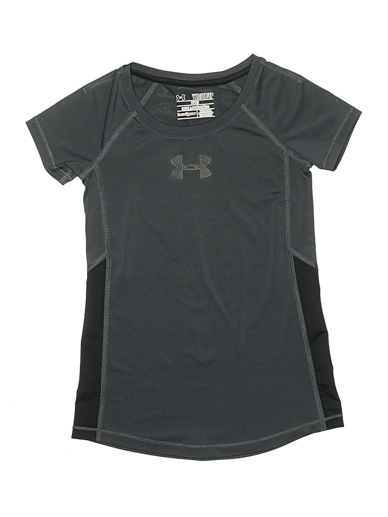 Pre-owned Under Armour Kids' Active T-shirt In Gray