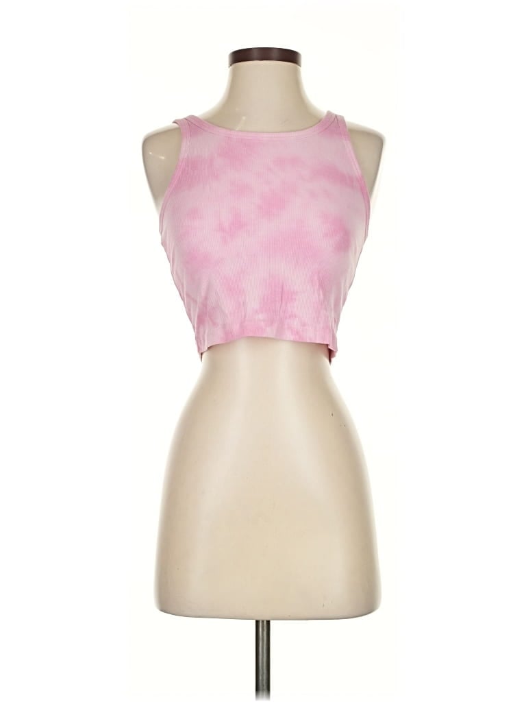 Pre-owned Victoria's Secret Pink Tank Top Pink Halter Neckline Tops