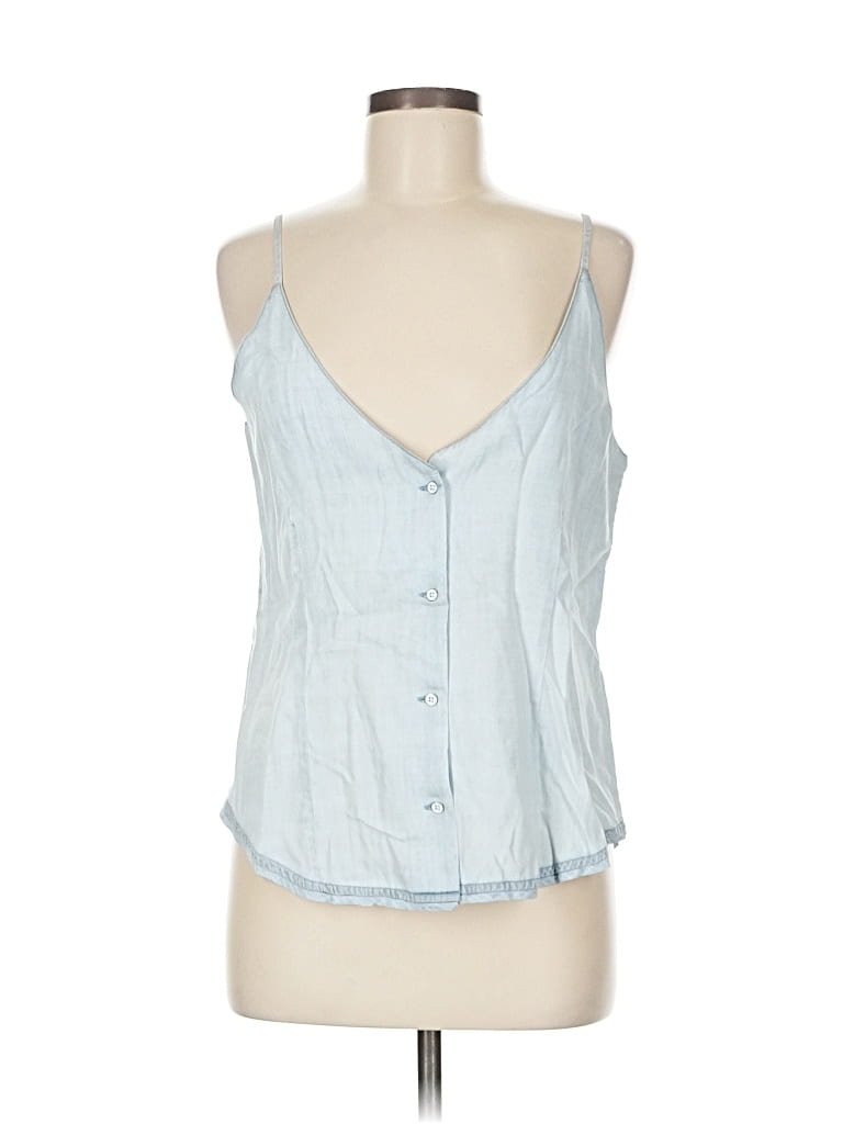Click to view more detailed imagery on our partner's website Pre-owned Dl1961 Sleeveless Blouse In Blue