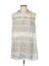 CAbi 100% Polyester Ivory Sleeveless Blouse Size M - photo 1