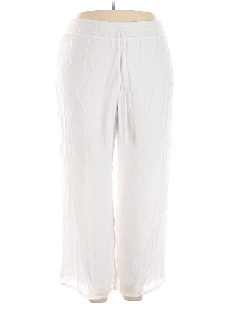Pre-owned Croft & Barrow Casual Pants In White