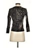 Trina Turk 100% Wool Animal Print Black Cardigan Size XXS (estimated) - photo 2