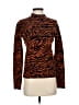 Ann Taylor Animal Print Orange Turtleneck Sweater Size XS - photo 1