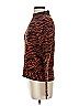 Ann Taylor Animal Print Orange Turtleneck Sweater Size XS - photo 5