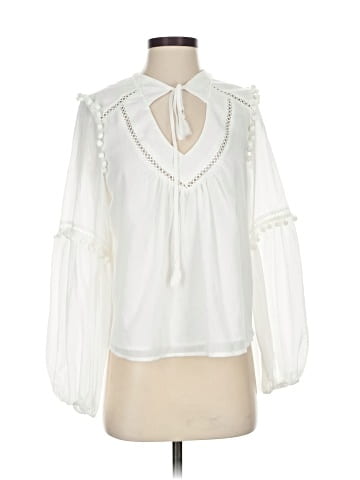 Red Carter 3/4 Sleeve Blouse (view 1)