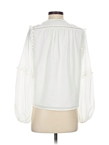 Red Carter 3/4 Sleeve Blouse (view 2)