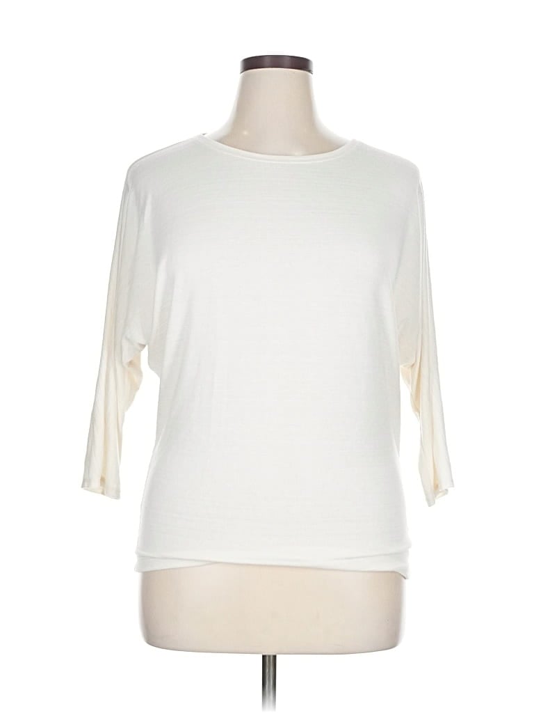 Pre-owned Rachel Zoe Tjx Pullover Sweater In White