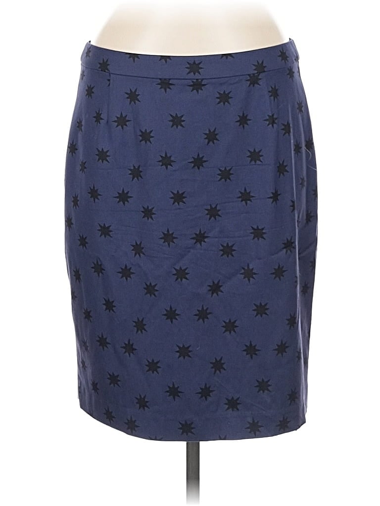 Pre-owned Halogen Casual Skirt In Blue