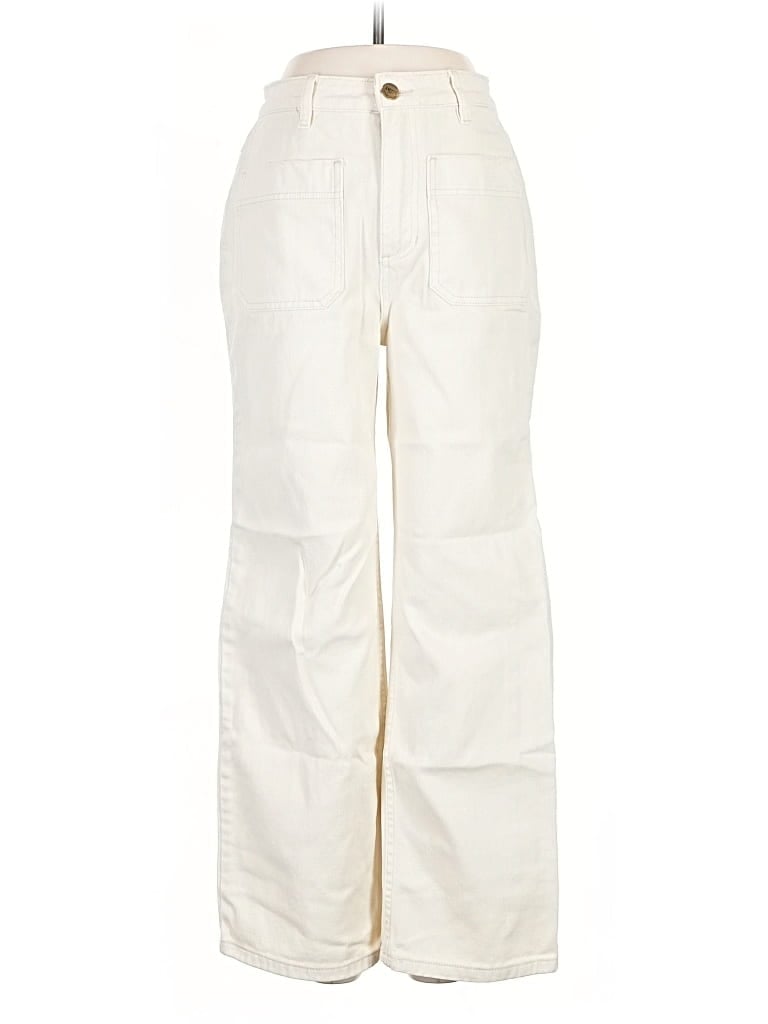 Pre-owned Amuse Society Casual Pants In White