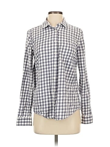 Garnet Hill Long Sleeve Button-Down Shirt (view 1)