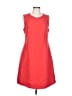 Banana Republic Solid Red Casual Dress Size 12 - photo 1