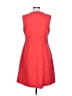 Banana Republic Solid Red Casual Dress Size 12 - photo 2