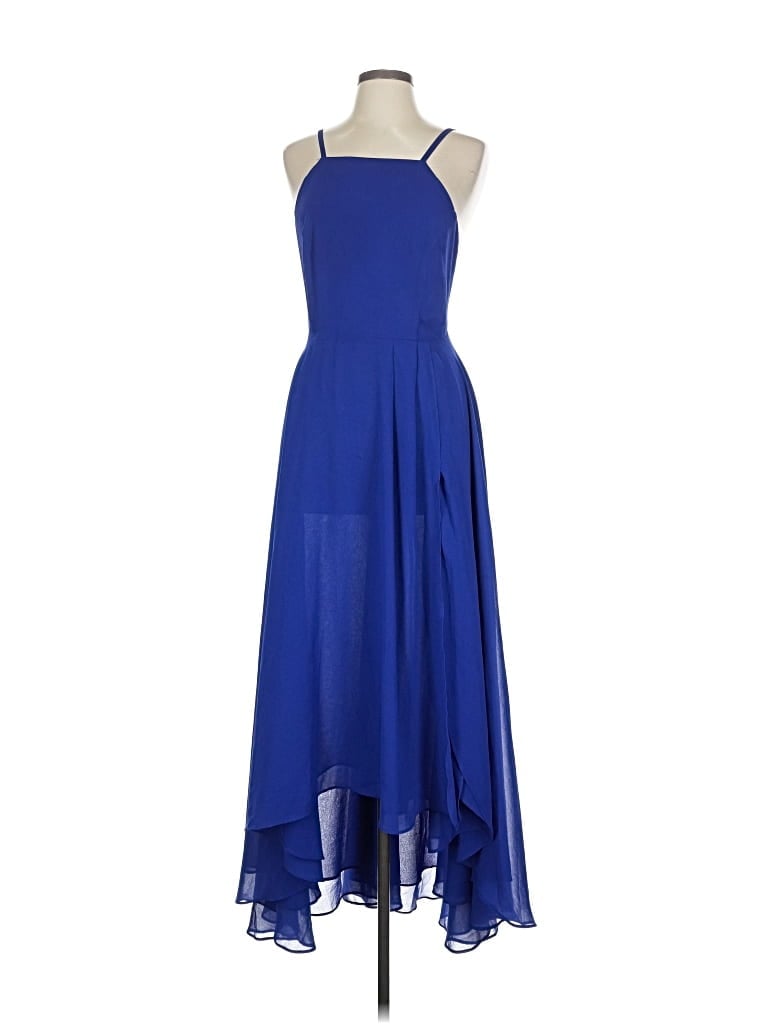 Pre-owned Lulus Cocktail Dress In Blue