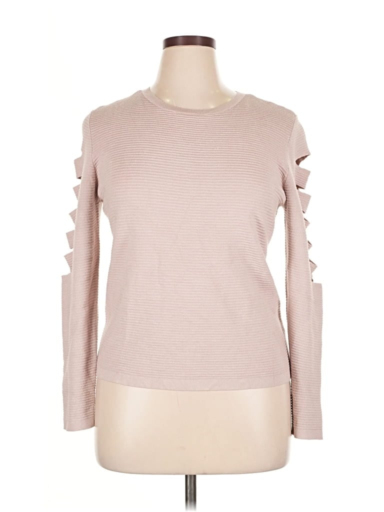 Click to view more detailed imagery on our partner's website Pre-owned Jennifer Lopez Pullover Sweater In Pink