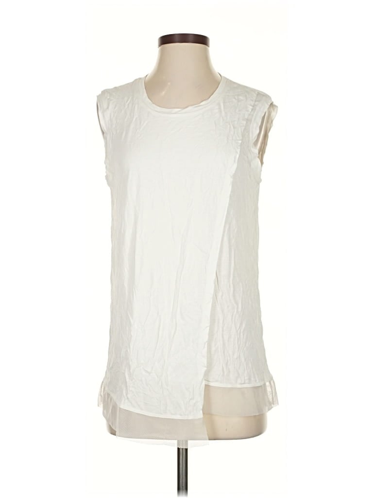 Bcbgmaxazria Sleeveless Blouse In White