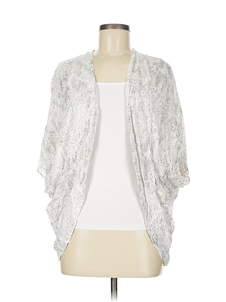 Pre-owned Gentle Fawn Kimono In Silver