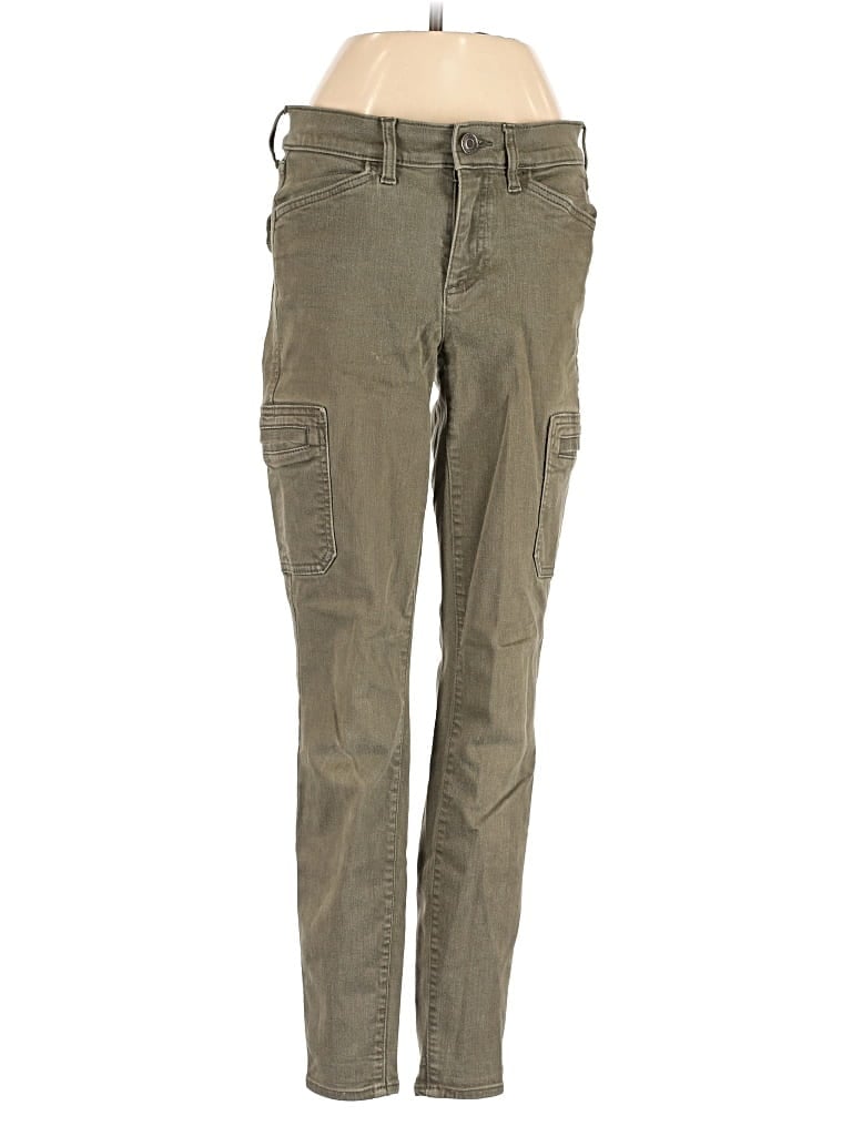 Pre-owned Eddie Bauer Cargo Pants In Green
