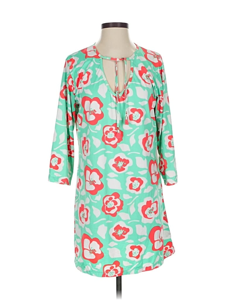 Pre-owned Assorted Brands 3/4 Sleeve Blouse In Blue