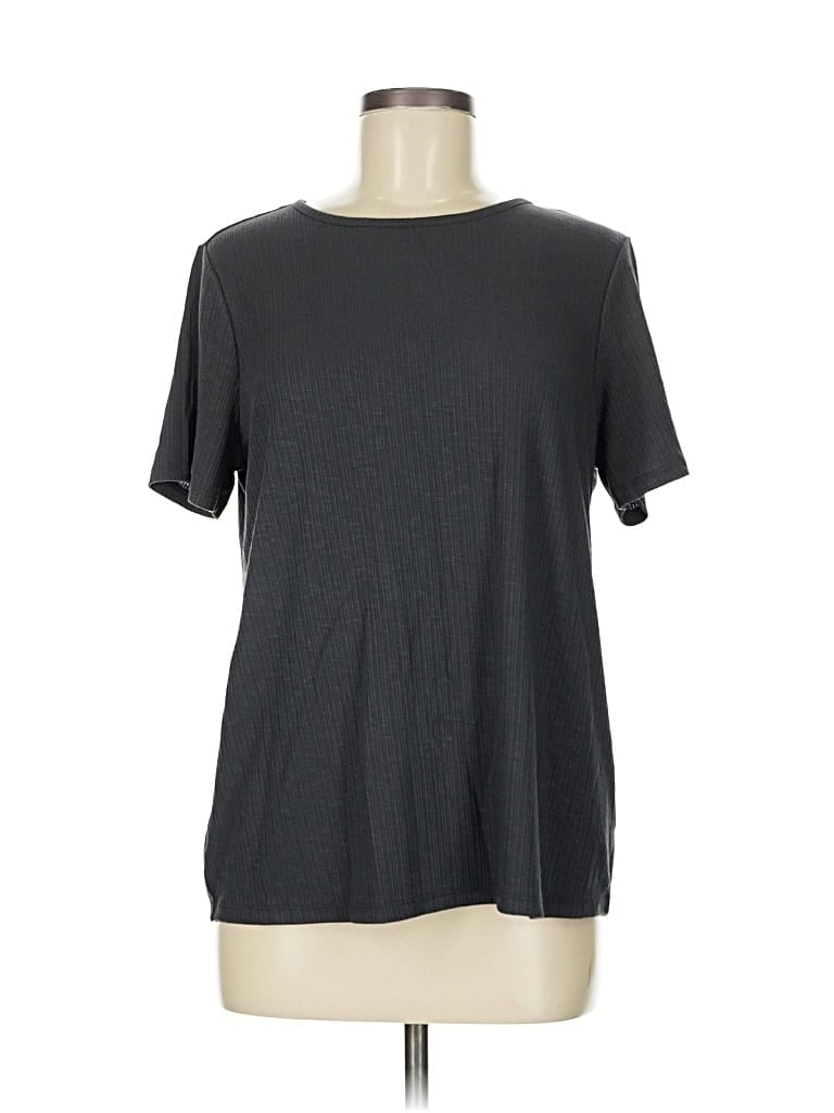 Pre-owned Old Navy Short Sleeve T-shirt In Gray